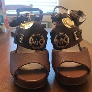 Michael Kors heels - worn once- great condition
